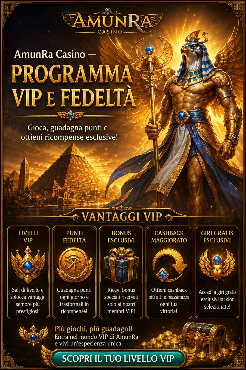 AmunRa Casino — Programma VIP e Fedeltà