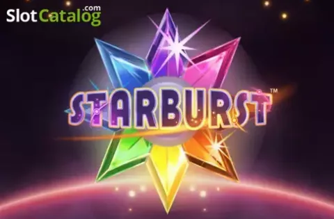 Starburst, gemme luminose su sfondo cosmico
