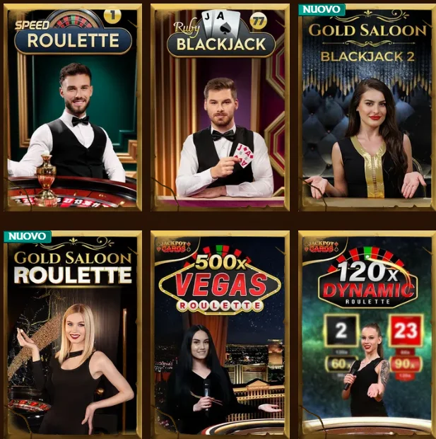 Tavolo roulette live con croupier in studio professionale